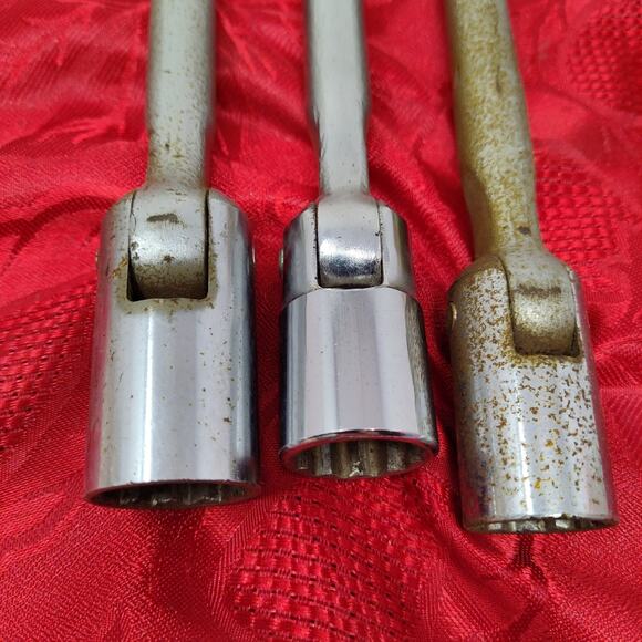 3X Snap On Tools OH Alignment Wrench 11/16 3/4 13/16” Vtg Underlined - Picture 4 of 8